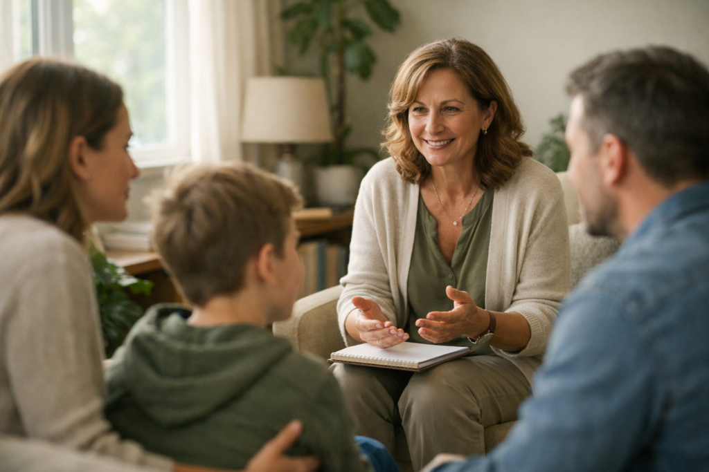 accompagnement familial intervention psychosociale parents enfant